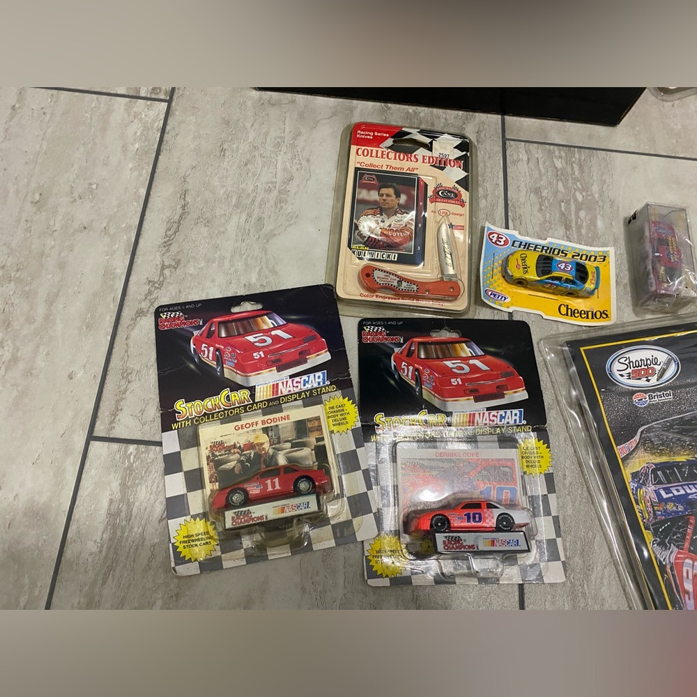 Nascar Red Racing Model Cars Collection
